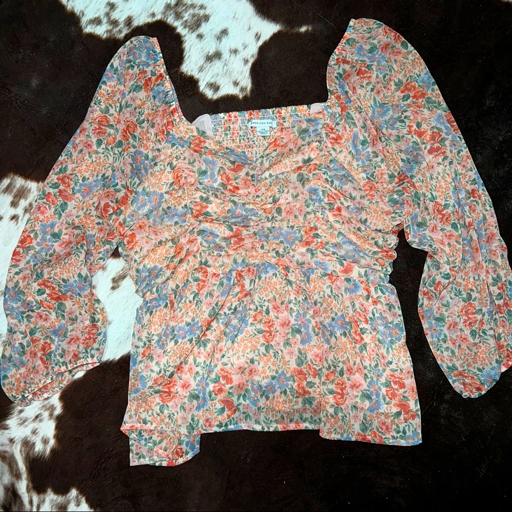 Cropped blouse